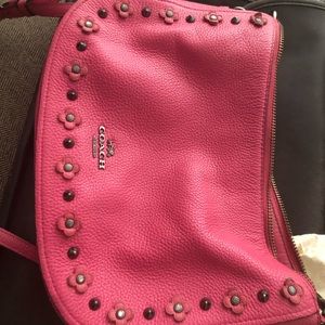 Coach Chelsea Rivets crossbody in Floral Dahlia